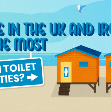 Wo im Vereinigten Königreich und in Irland gibt es die meisten Strände mit sanitären Einrichtungen?